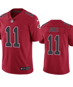 Atlanta Falcons Julio Jones Red Nike Color Rush Limited Jersey - Robokeg