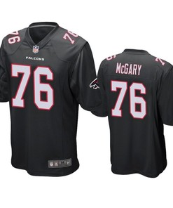 Atlanta Falcons Kaleb Mcgary 2019 Nfl Draft Black Alternate Game Jersey - Robokeg