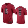 Atlanta Falcons Kurt Benkert Red Color Rush Legend Jersey - Robokeg