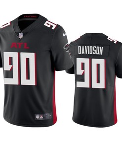 Atlanta Falcons Marlon Davidson Black 2020 Nfl Draft Vapor Limited Jersey - Robokeg