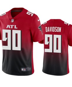 Atlanta Falcons Marlon Davidson Red 2020 Nfl Draft 2nd Alternate Vapor Limited Jersey - Robokeg