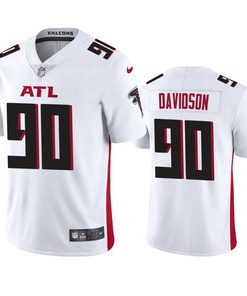 Atlanta Falcons Marlon Davidson White 2020 Nfl Draft Vapor Limited Jersey - Robokeg