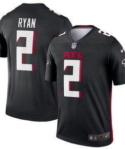 Atlanta Falcons Matt Ryan #2 Nfl 2020 Black Jersey - Robokeg