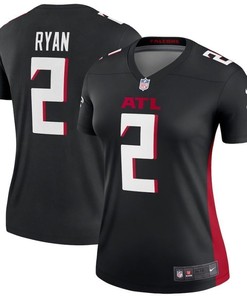 Atlanta Falcons Matt Ryan #2 Nfl 2020 Black Womens Jersey - Robokeg