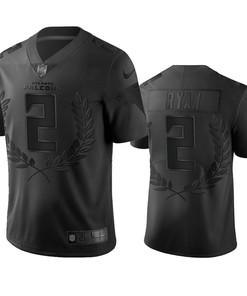 Atlanta Falcons Matt Ryan Black Mvp Limited Edition Jersey - Robokeg