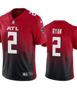 Atlanta Falcons Matt Ryan Red 2020 2nd Alternate Vapor Limited Jersey - Mens - Robokeg