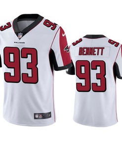 Atlanta Falcons Michael Bennett White Vapor Limited Jersey - Robokeg