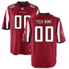 Atlanta Falcons Nike Youth Custom Game Jersey - Red - Robokeg