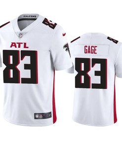 Atlanta Falcons Russell Gage White 2020 Vapor Limited Jersey - Mens - Robokeg