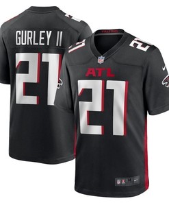 Atlanta Falcons Todd Gurley Ii #21 2020 Nfl Black Jersey Jersey - Robokeg