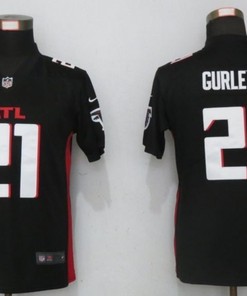 Atlanta Falcons Todd Gurley Ii #21 Nfl 2020 Black Jersey - Robokeg