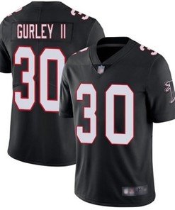 Atlanta Falcons Todd Gurley Ii #30 2020 Nfl Black Jersey Jersey - Robokeg