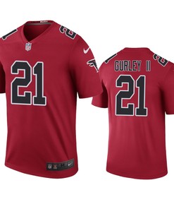 Atlanta Falcons Todd Gurley Red Color Rush Legend Jersey - Robokeg