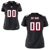Atlanta Falcons Womens Replica Game Jersey Black Custom Jerseys Nfl - Robokeg