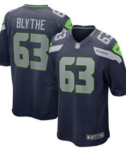 Austin Blythe Seattle Seahawks Game Jersey - College Navy Nfl - Robokeg