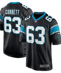 Austin Corbett Carolina Panthers Game Jersey - Black Nfl - Robokeg