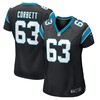 Austin Corbett Carolina Panthers Womens Game Jersey - Black Nfl - Robokeg