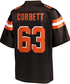 Austin Corbett Cleveland Browns Nfl Pro Line Player Jersey - Brown - Robokeg