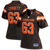 Austin Corbett Cleveland Browns Nfl Pro Line Womens Player Jersey - Brown - Robokeg