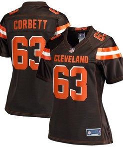 Austin Corbett Cleveland Browns Nfl Pro Line Womens Player Jersey - Brown - Robokeg