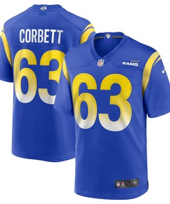 Austin Corbett Los Angeles Rams Game Jersey - Royal Nfl - Robokeg