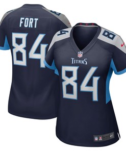 Austin Fort Tennessee Titans Womens Game Jersey - Navy Nfl - Robokeg