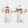 Austin Hays 21 Baltimore Orioles White Home Jersey - Robokeg