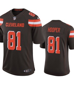 Austin Hooper Cleveland Browns Brown Vapor Limited Jersey - Robokeg