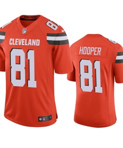 Austin Hooper Cleveland Browns Orange Vapor Limited Jersey - Robokeg