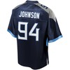Austin Johnson Tennessee Titans Nfl Pro Line Team Player Jersey - Navy - Robokeg