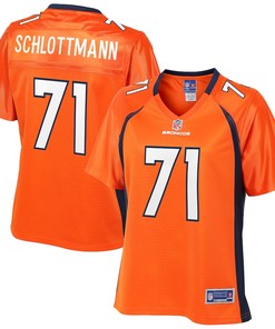 Austin Schlottmann Denver Broncos Nfl Pro Line Womens Player Jersey - Orange - Robokeg