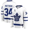 Auston Matthews 34 Toronto Maple Leafs Stanley Cup 2023 Playoffs Patch Away Breakaway Men Jersey - White - Robokeg