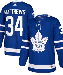 Auston Matthews Toronto Maple Leafs Adidas Authentic Player Jersey - Blue Nhl - Robokeg