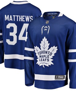 Auston Matthews Toronto Maple Leafs Fanatics Branded Breakaway Player Jersey Royal Nhl - Robokeg