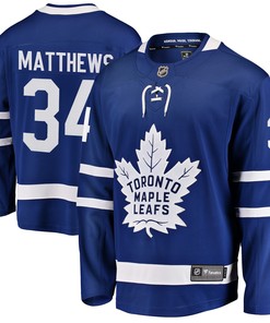 Auston Matthews Toronto Maple Leafs Fanatics Branded Home Breakaway Jersey - Blue Nhl - Robokeg