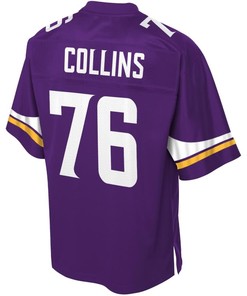 Aviante Collins Minnesota Vikings Nfl Pro Line Team Color Player Jersey - Purple - Robokeg
