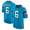 Baker Mayfield Carolina Panthers Alternate Player Game Jersey Blue Nfl - Robokeg