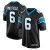 Baker Mayfield Carolina Panthers Home Player Game Jersey - Black Nfl - Robokeg