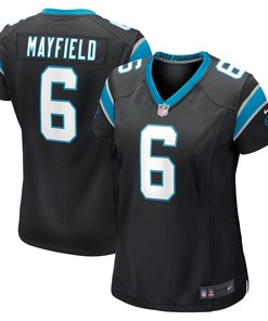 Baker Mayfield Carolina Panthers Womens Home Player Game Jersey - Black Nfl - Robokeg