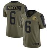 Baker Mayfield Cleveland Browns 2021 Salute To Service Limited Player Jersey - Olive Nfl - Robokeg