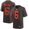 Baker Mayfield Cleveland Browns Alternate Game Jersey Brown Nfl - Robokeg