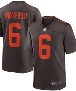 Baker Mayfield Cleveland Browns Alternate Game Jersey Brown Nfl - Robokeg