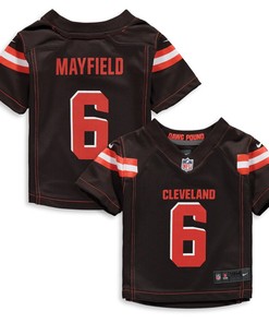 Baker Mayfield Cleveland Browns Nike Infant Game Jersey - Brown - Robokeg