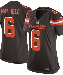 Baker Mayfield Cleveland Browns Nike Womens Game Jersey - Brown - Robokeg