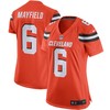 Baker Mayfield Cleveland Browns Nike Womens Player Game Jersey - Orange - Robokeg