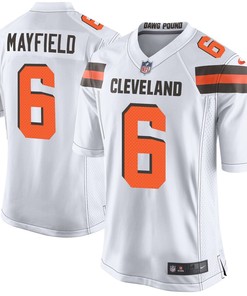 Baker Mayfield Cleveland Browns Nike Youth Player Game Jersey - White - Robokeg