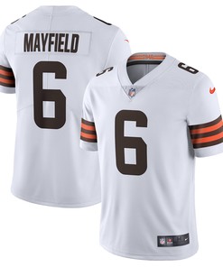 Baker Mayfield Cleveland Browns Vapor Limited Jersey - White Nfl - Robokeg
