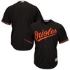 Baltimore Orioles Big And Tall Cool Base Team Jersey - Black - Robokeg