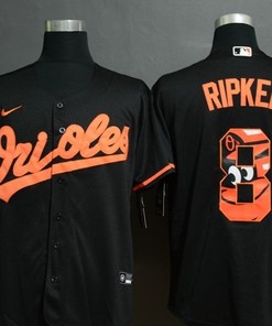 Baltimore Orioles Cal Ripken Jr. 8 2020 Mlb Black Jersey - Robokeg