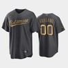 Baltimore Orioles Custom 00 2022-23 All-Star Game AL Charcoal Jersey - Robokeg